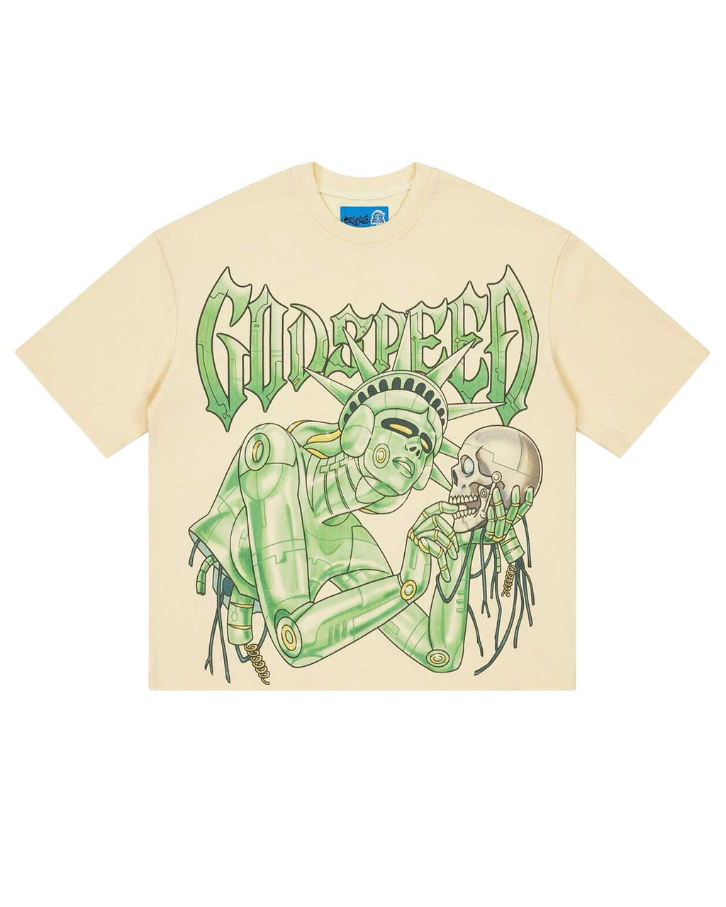 Godspeed Freedoms Protocol Tee Bone