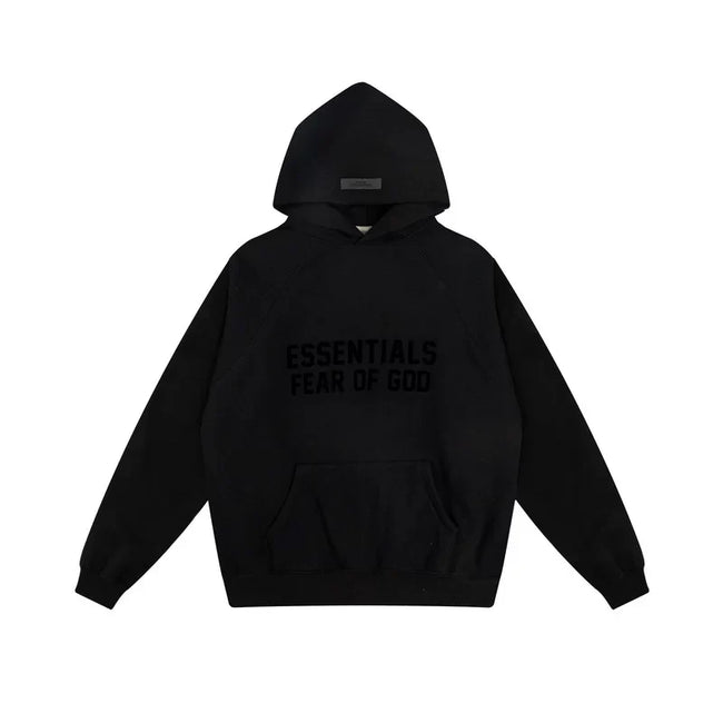 Fear of God Essentials Double Line Hoodie & Sweatpants Set Black Main Image